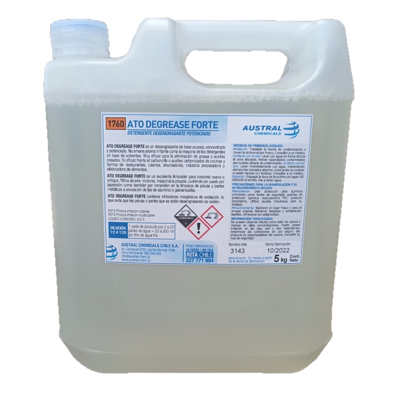 Ato Degrease Forte Bidón 5 Kg