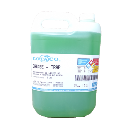 Grease Trap Bidón 5 Lts