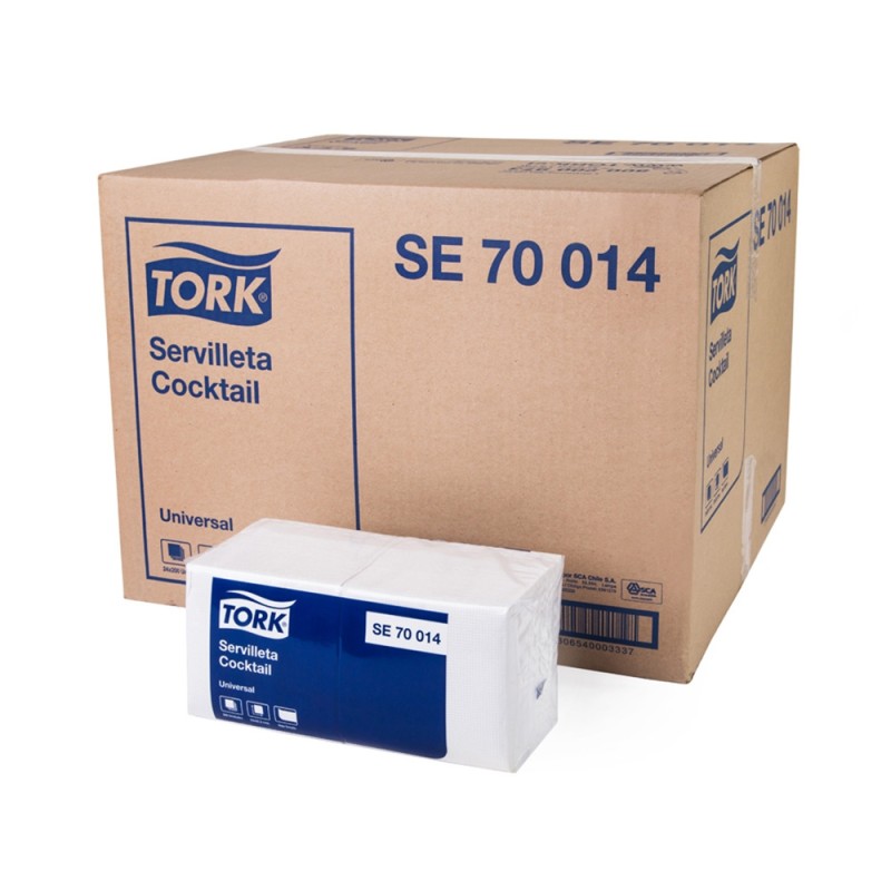 Servilleta Cocktail Tork (24 x 200 unid.)